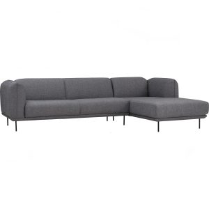 MIRA 3 SEATER WITH RIGHT CHAISE 802/6603 PEBBLE